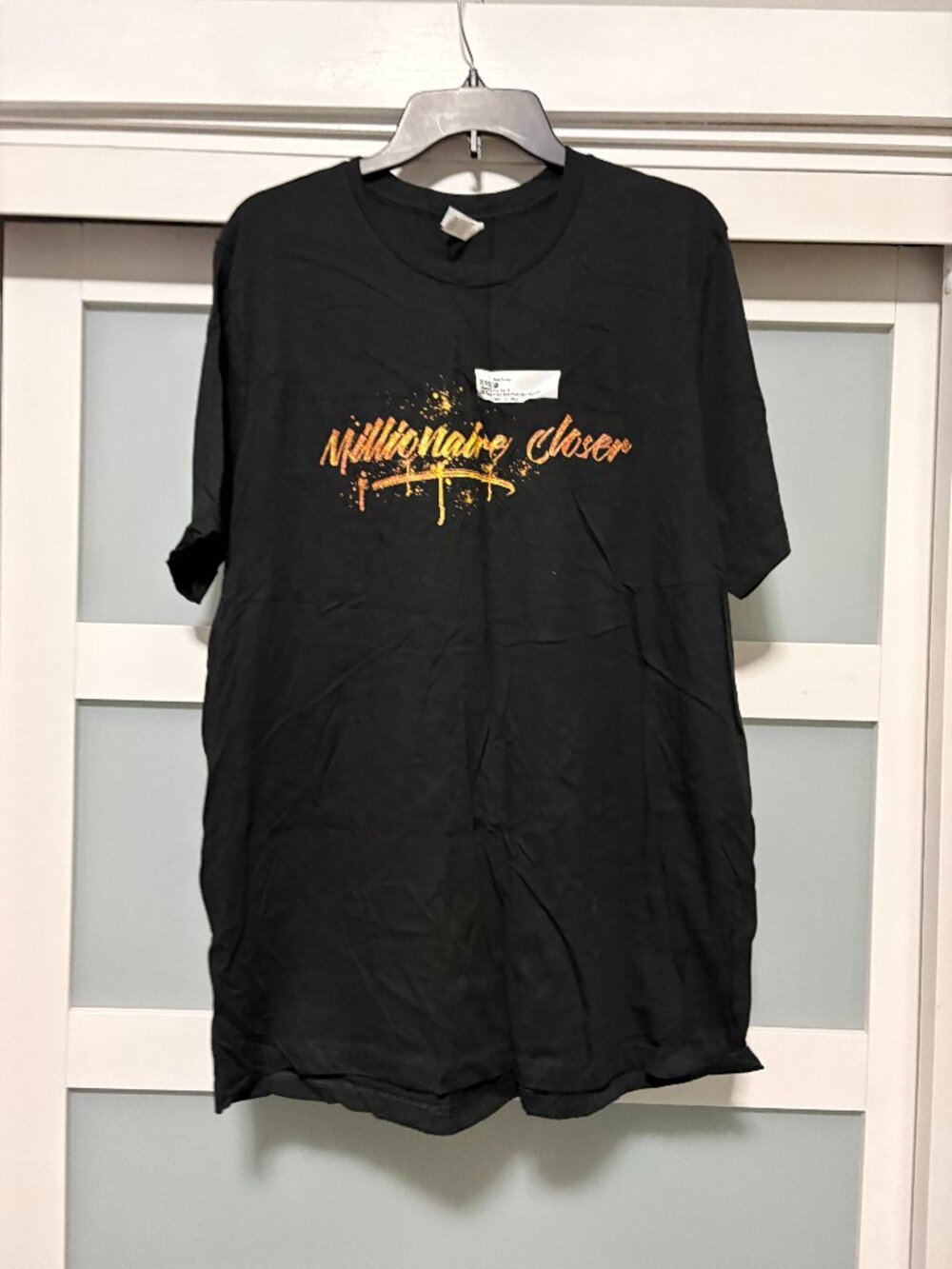 Millionaire Closer T-Shirt  sz XL Sales Goals Award Bragging Right Shirt NEW